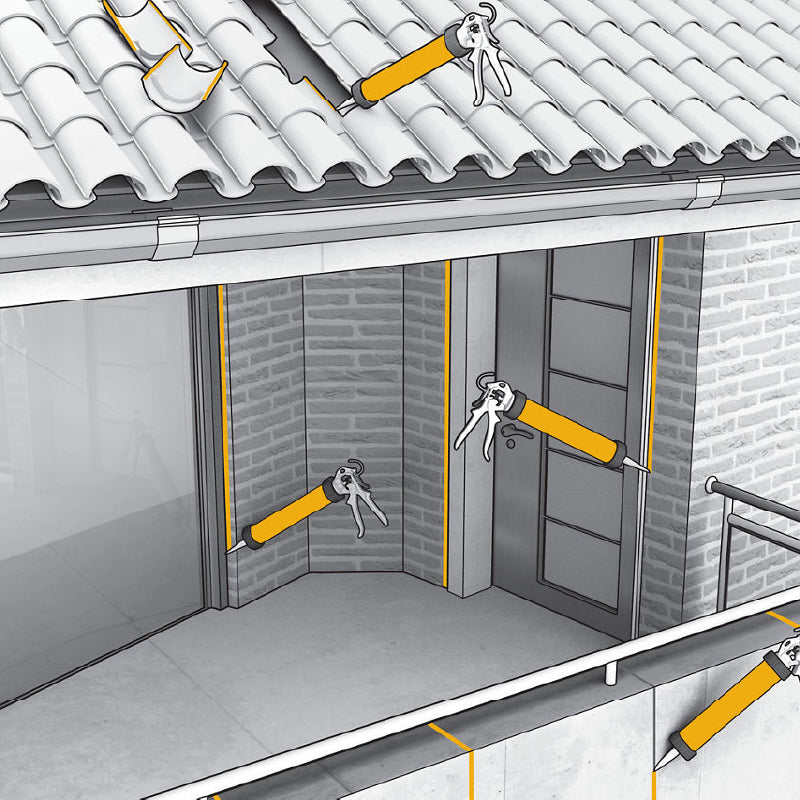 Adhesive, sealant and glue