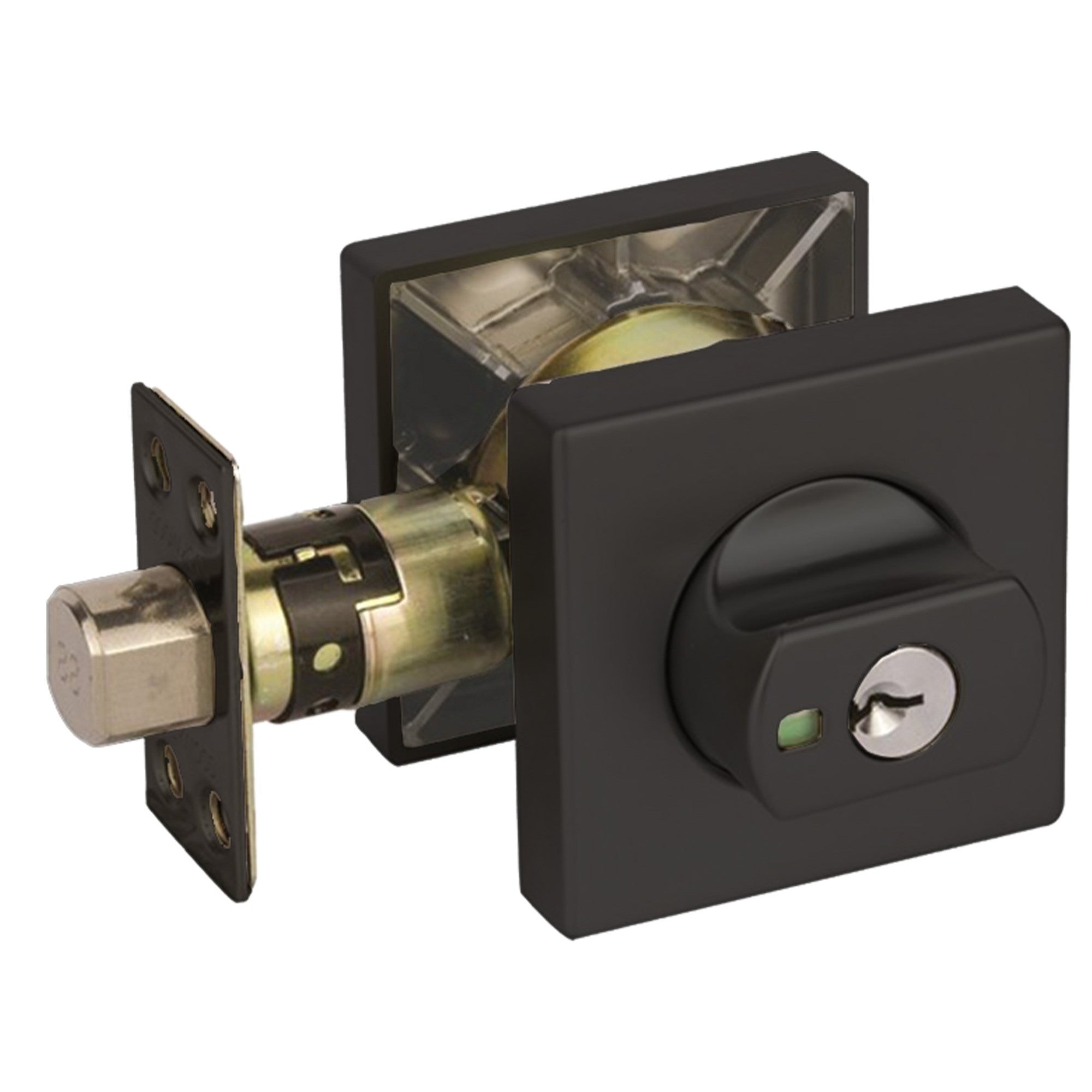 Lockwood 005 Paradigm Double Cylinder Square Deadbolt