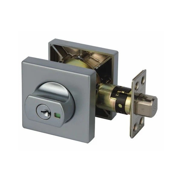 Lockwood 005 Paradigm Double Cylinder Square Deadbolt Display Pack