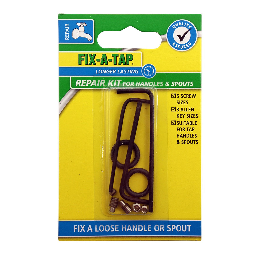 F-A-T Spout Repair Kit Grub Screws 8 Asstd+2 Hex Keys 218261