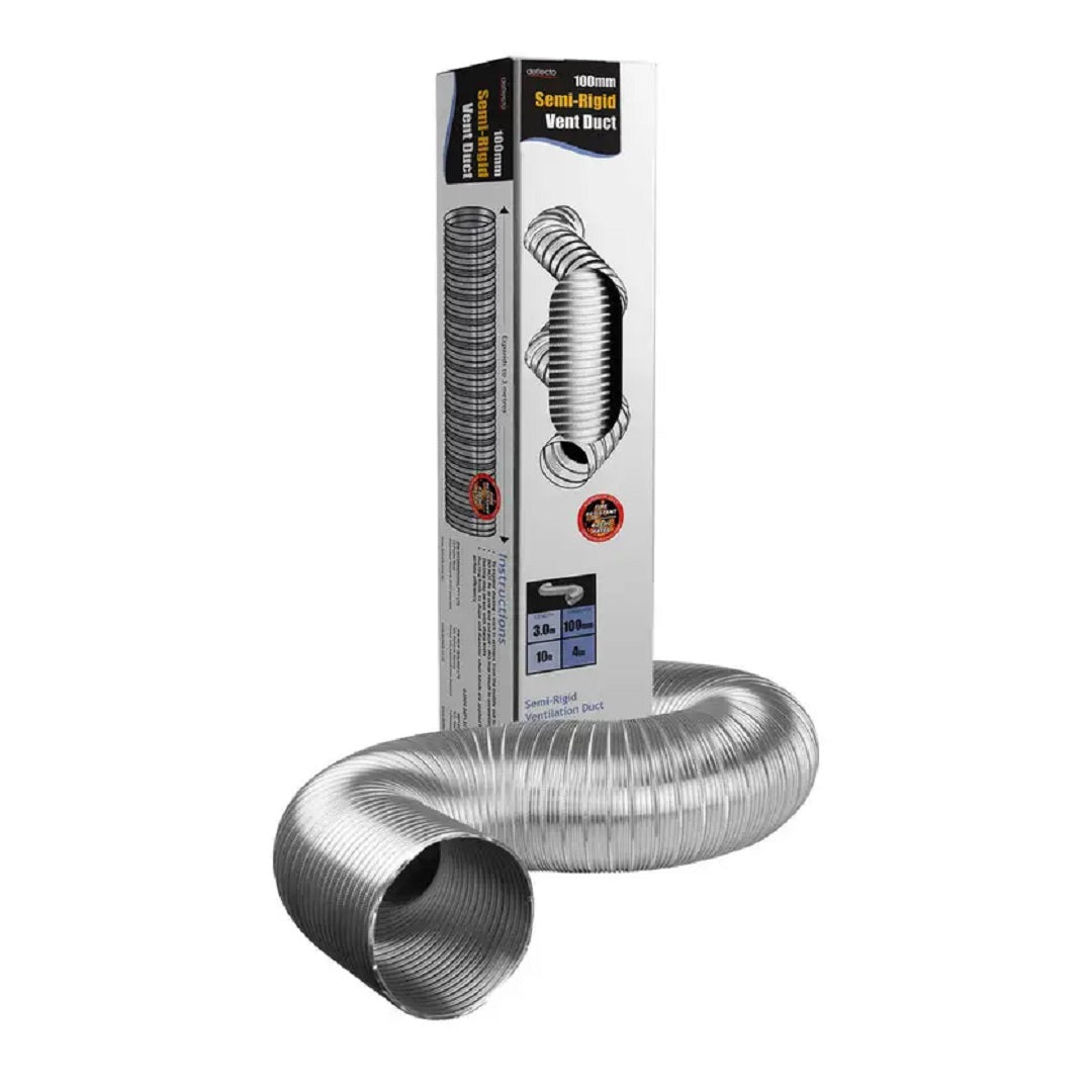 Ventilation Semi Rigid Duct Alum