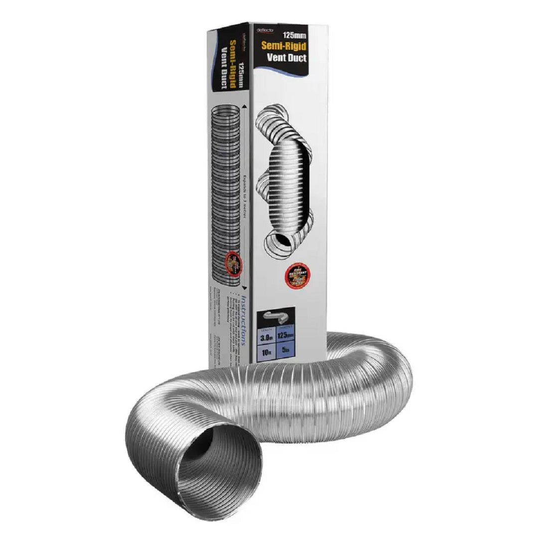 VENTILATION SEMI RIGID DUCT ALUM