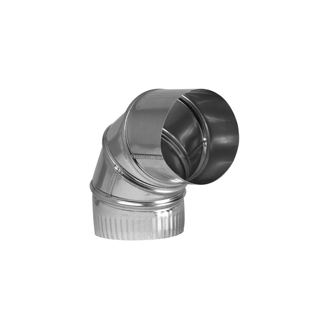 Ventilation Adjustment Elbow 0-90 Deg Gal