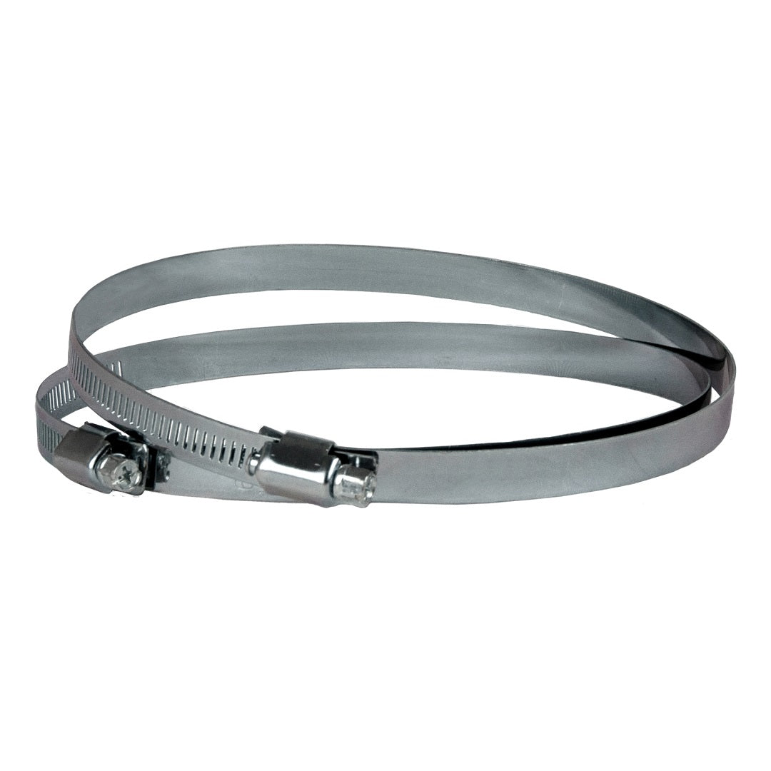 Ventilation Worm Drive Duct Clamp 2 Pcs