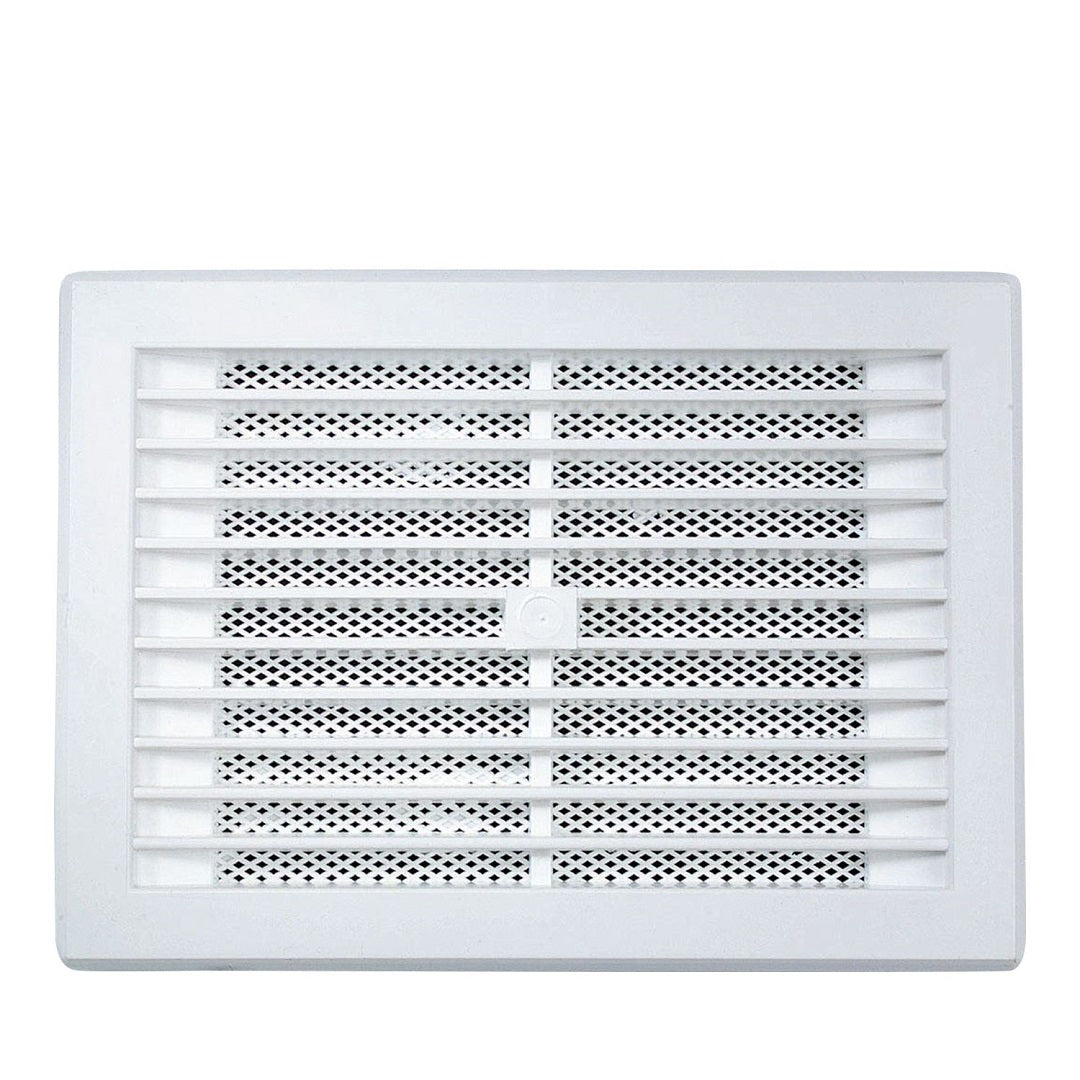 Vent Plastic Snap In White 286 X 224mm