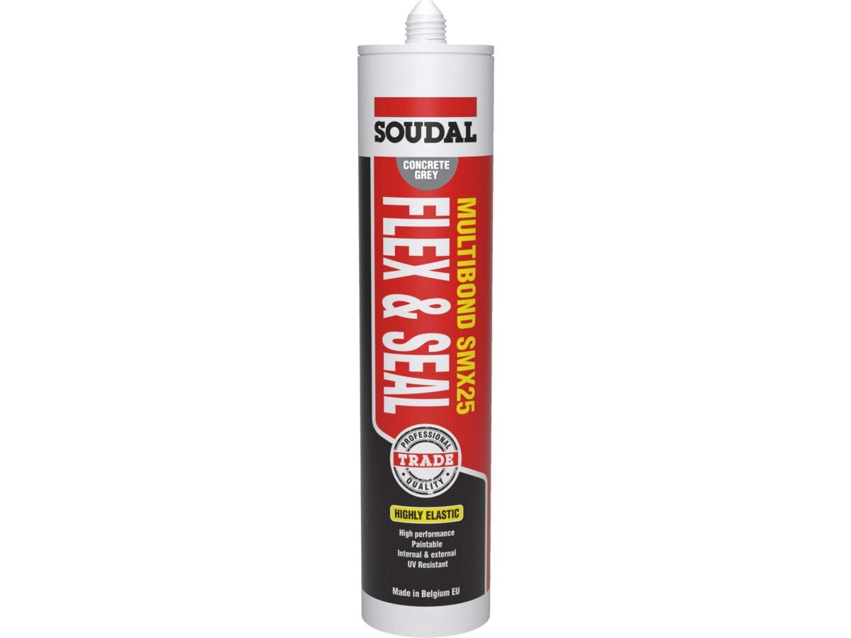 Soudal Multibond Sealant Seal & Stick 290ml Concrete Grey