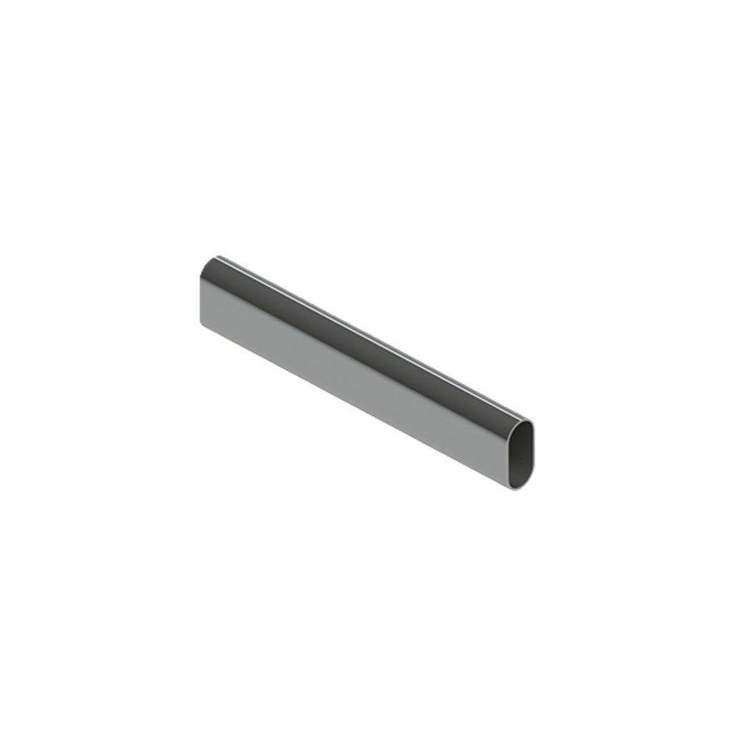 Tubing Oval Chrome