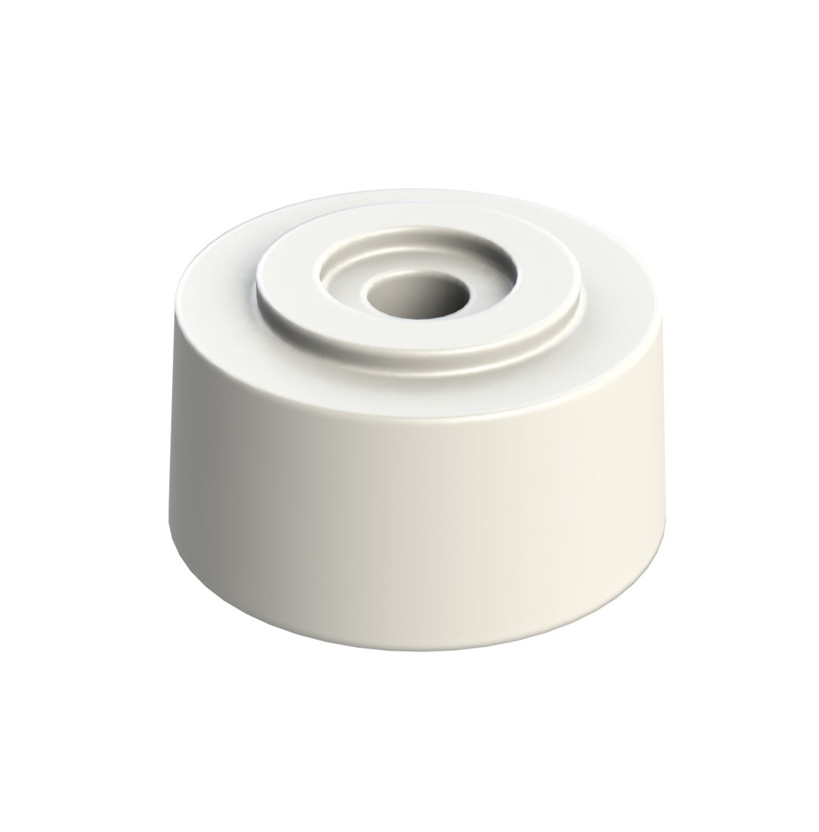 Emro Door Stop/Clip Riser White 12mm