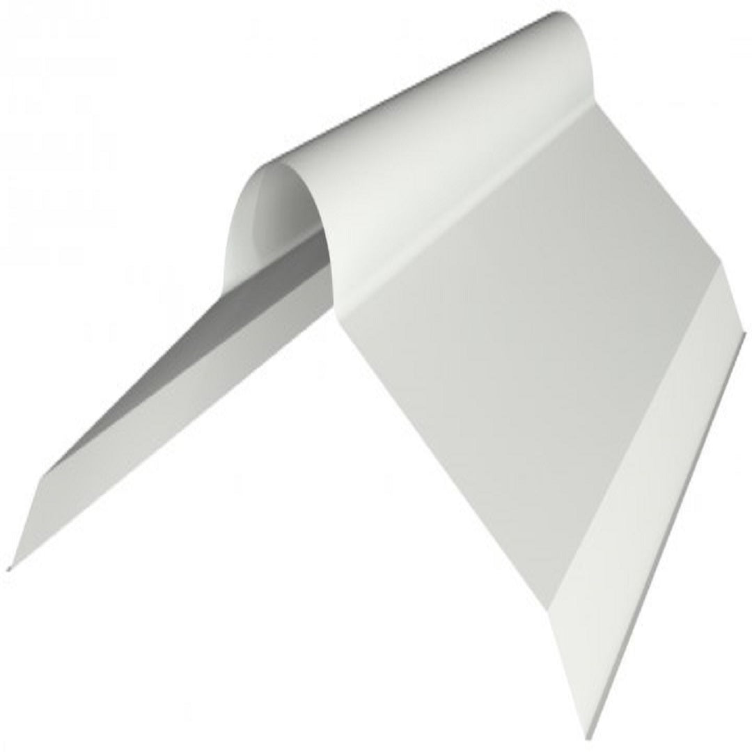 Lysaght Roll Top Ridge Cap Zincalume 0.4mm X 400mm