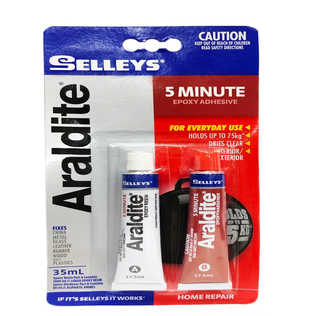 Selleys Araldite Glue 5 Minute 35ml