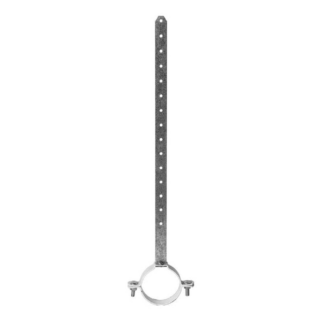 Pvc Pipe Hanging Clip Galv White Pc 90mm