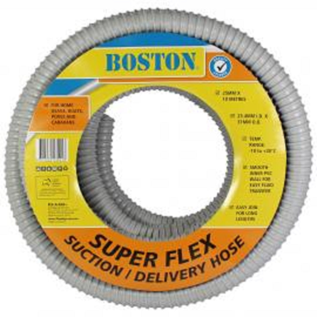 F-A-T Hose Drainage Grey Water Super Flex 10mx25mm Roll