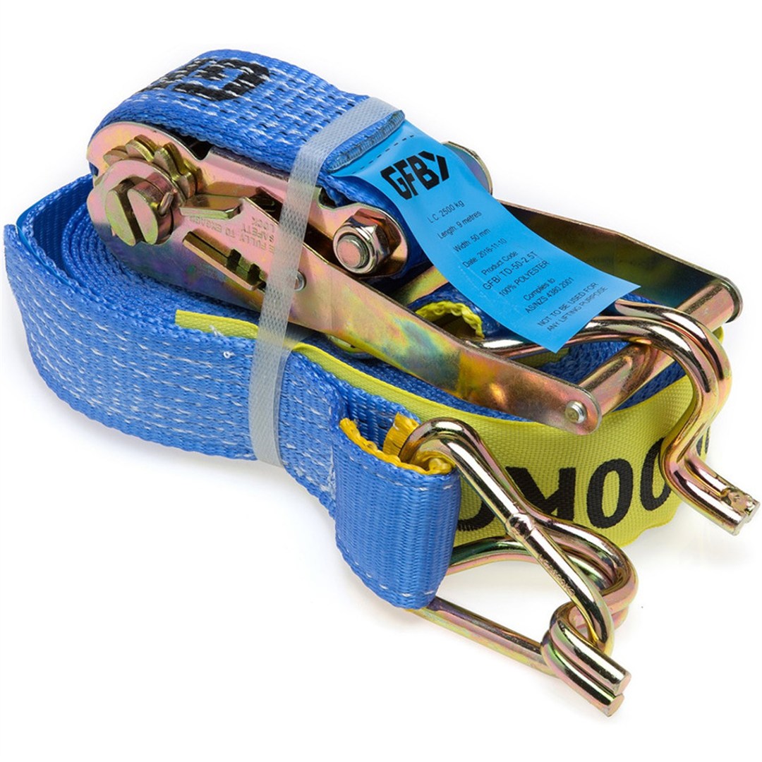 Lawtools Ratchet Tie Down 2500kg Capacity