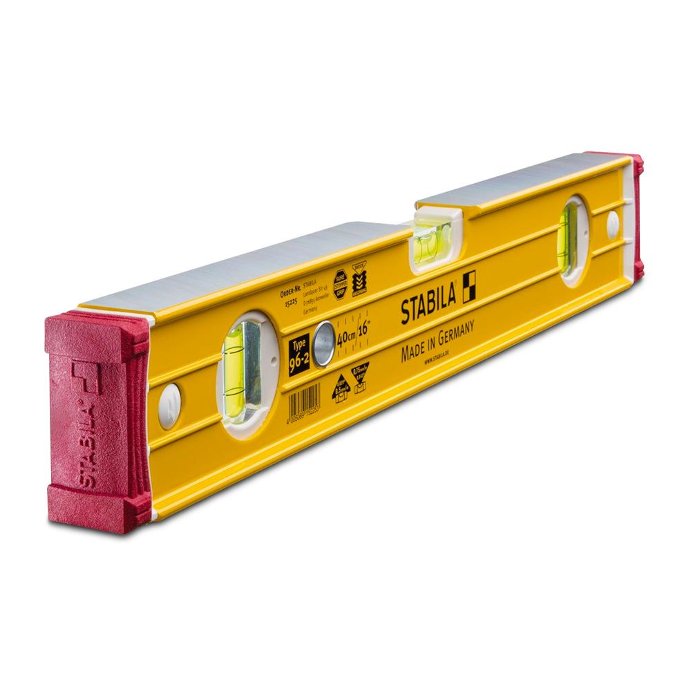 Stabila Heavy Duty Ribbed Box Spirit Level - Type 96-2