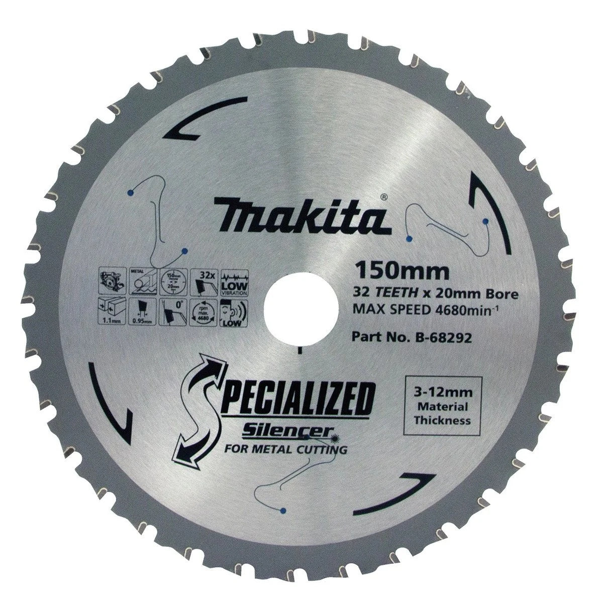 Makita Saw Blade Metal Cutting