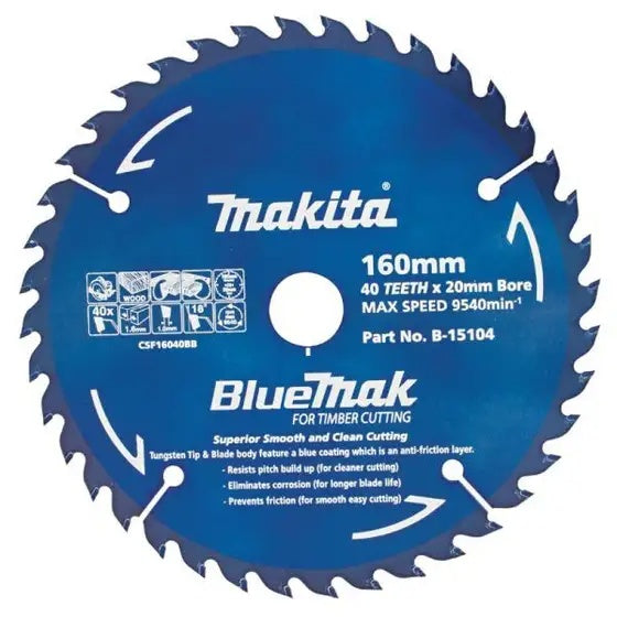 Makita Saw Blade Bluemac Wood Cutting