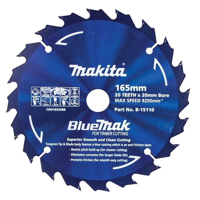 Makita Saw Blade Bluemac Wood Cutting