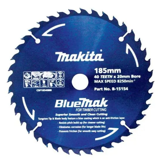 Makita Saw Blade Bluemac Wood Cutting