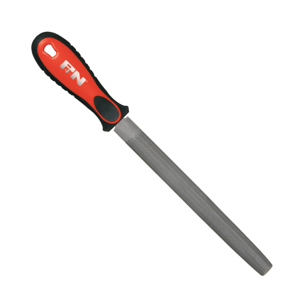 Engineers File Half Round Bastard With Soft Grip