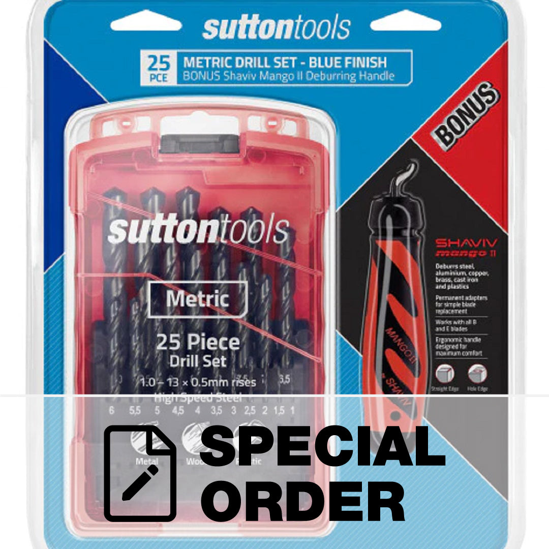 SUTTON 25PCE BRIGHT DRILL SET