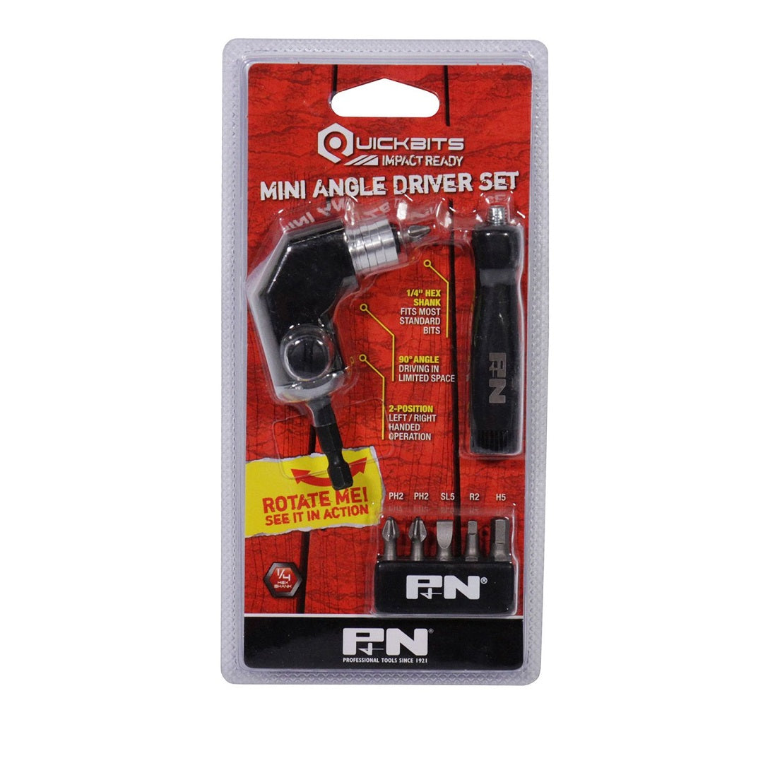 Sutton Quickbit Mini Angle Driver 6 Pce Set