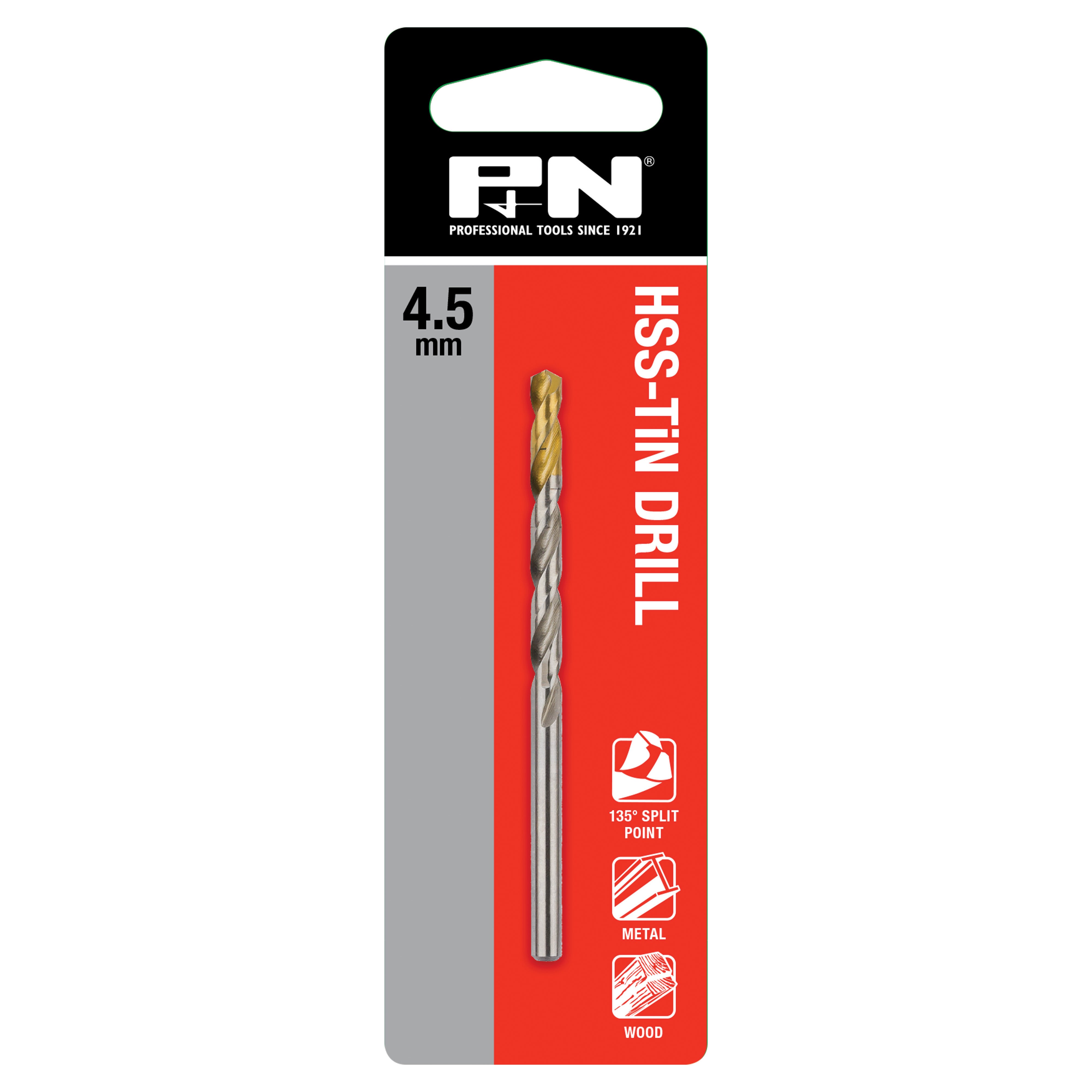 Hss Tin-Tip Jobber Drill Bit - P&N