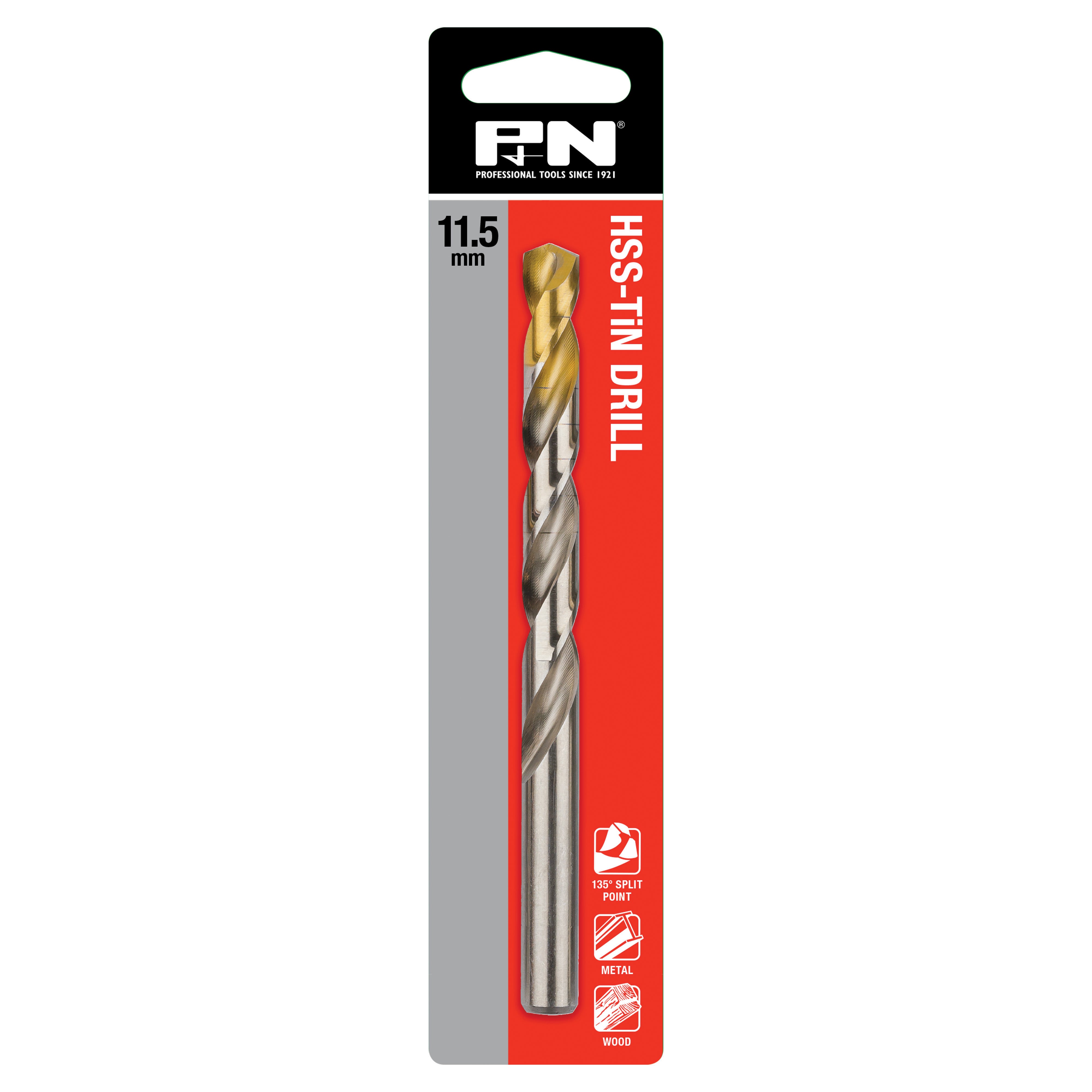 Hss Tin-Tip Jobber Drill Bit - P&N