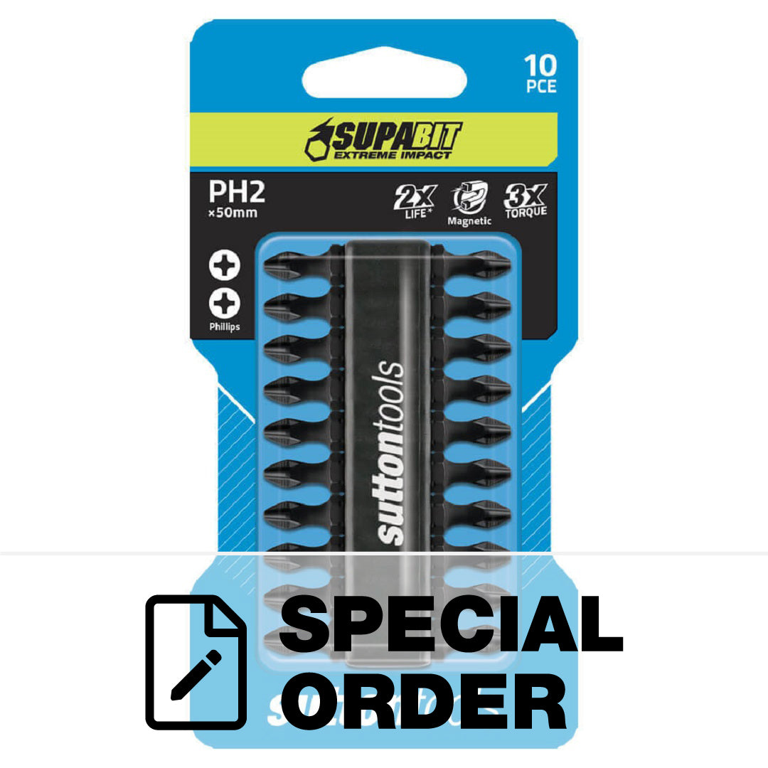 SUTTON SCREWDRIVER BIT DBL END PHILLIPS #2