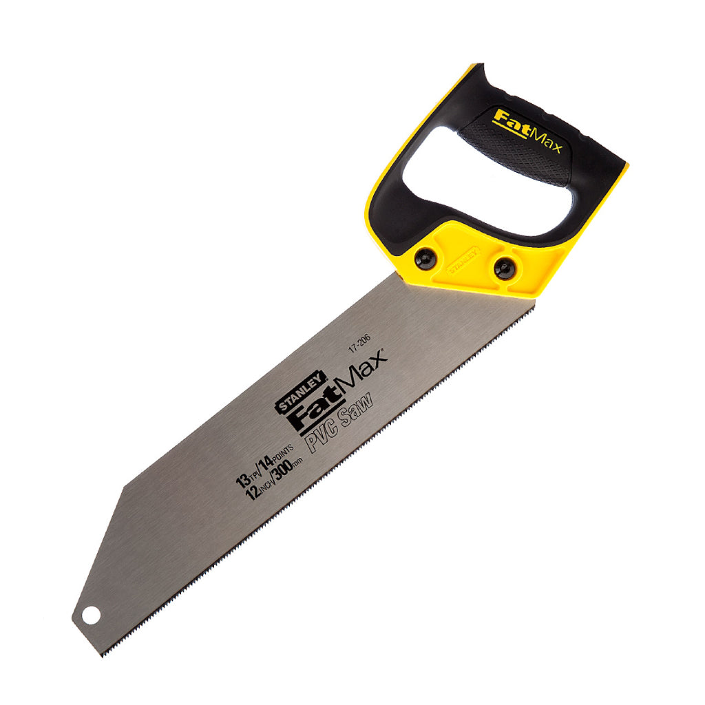Stanley Fatmax Hand Saw Pvc/Plastic 11tpi X 300mm