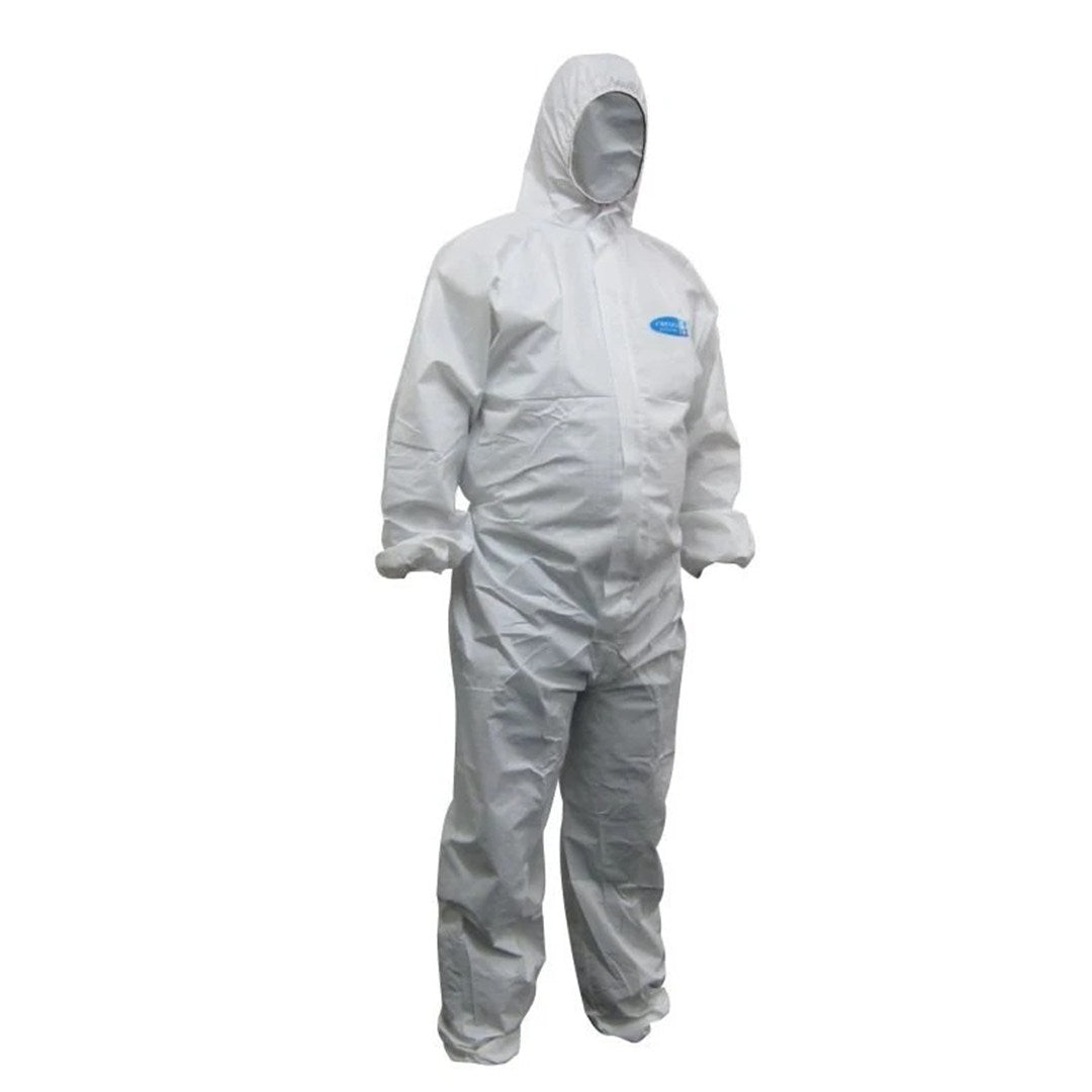 Disposable Coverall White Laminated Koolguard