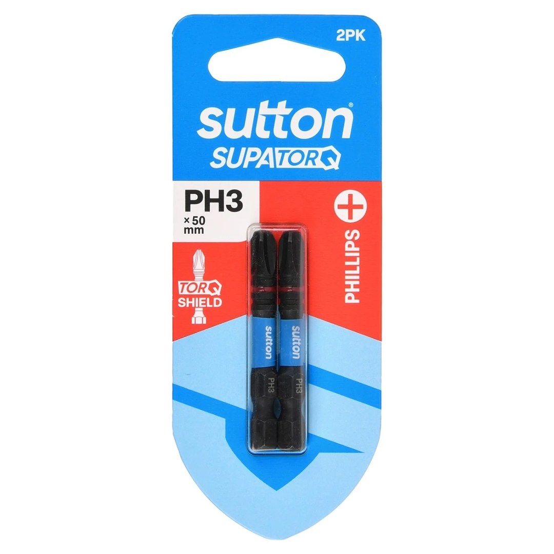 Sutton Phillips Insert Screwdriver Bit - 25mm