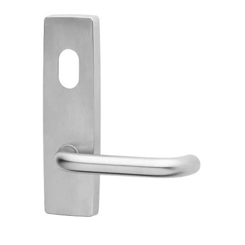 Lockwood 1808 Series External Plate With Fixed Lever And Cylinder Hole