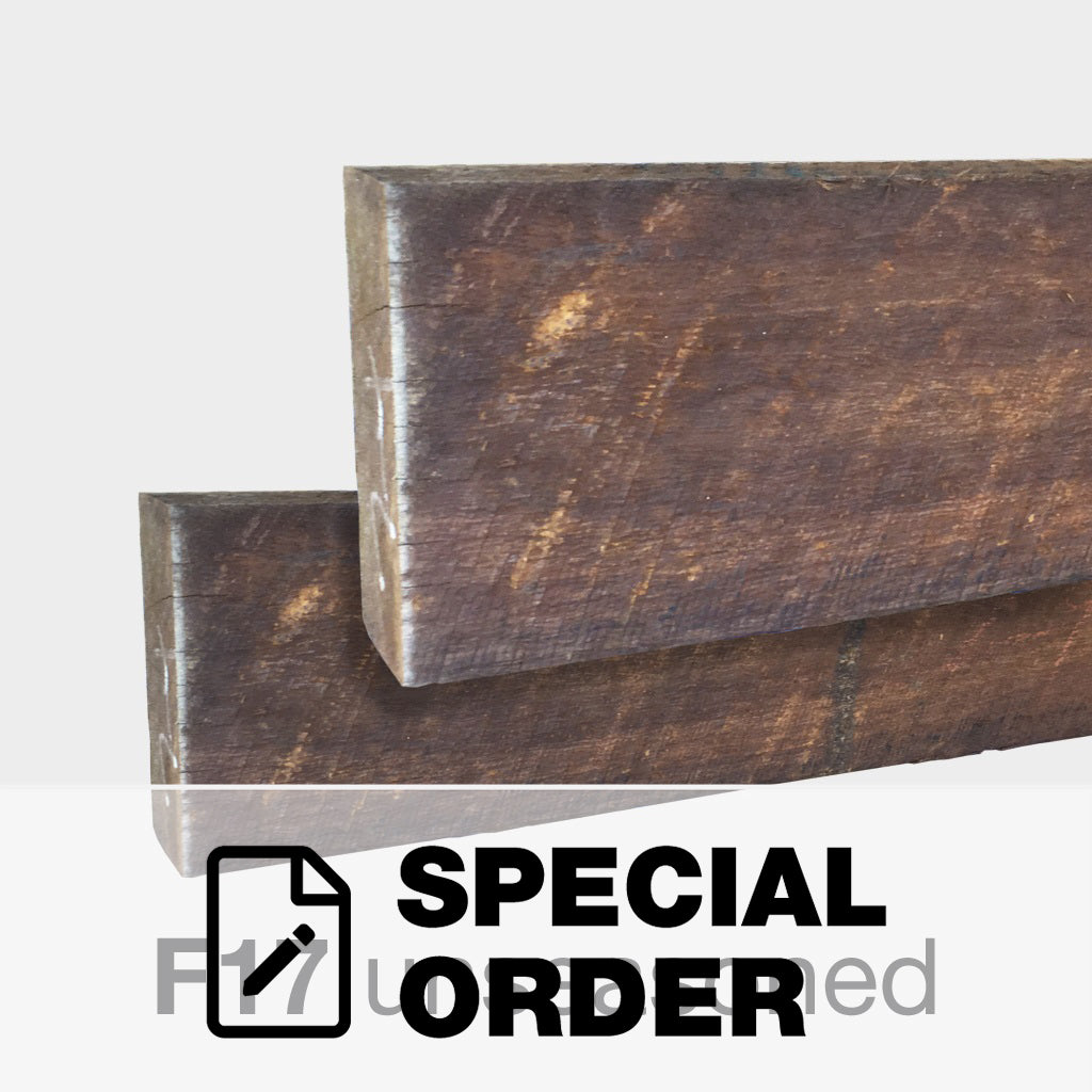 HARDWOOD F17 SAWN UNSEASONED TREATED UP TO 6.0M