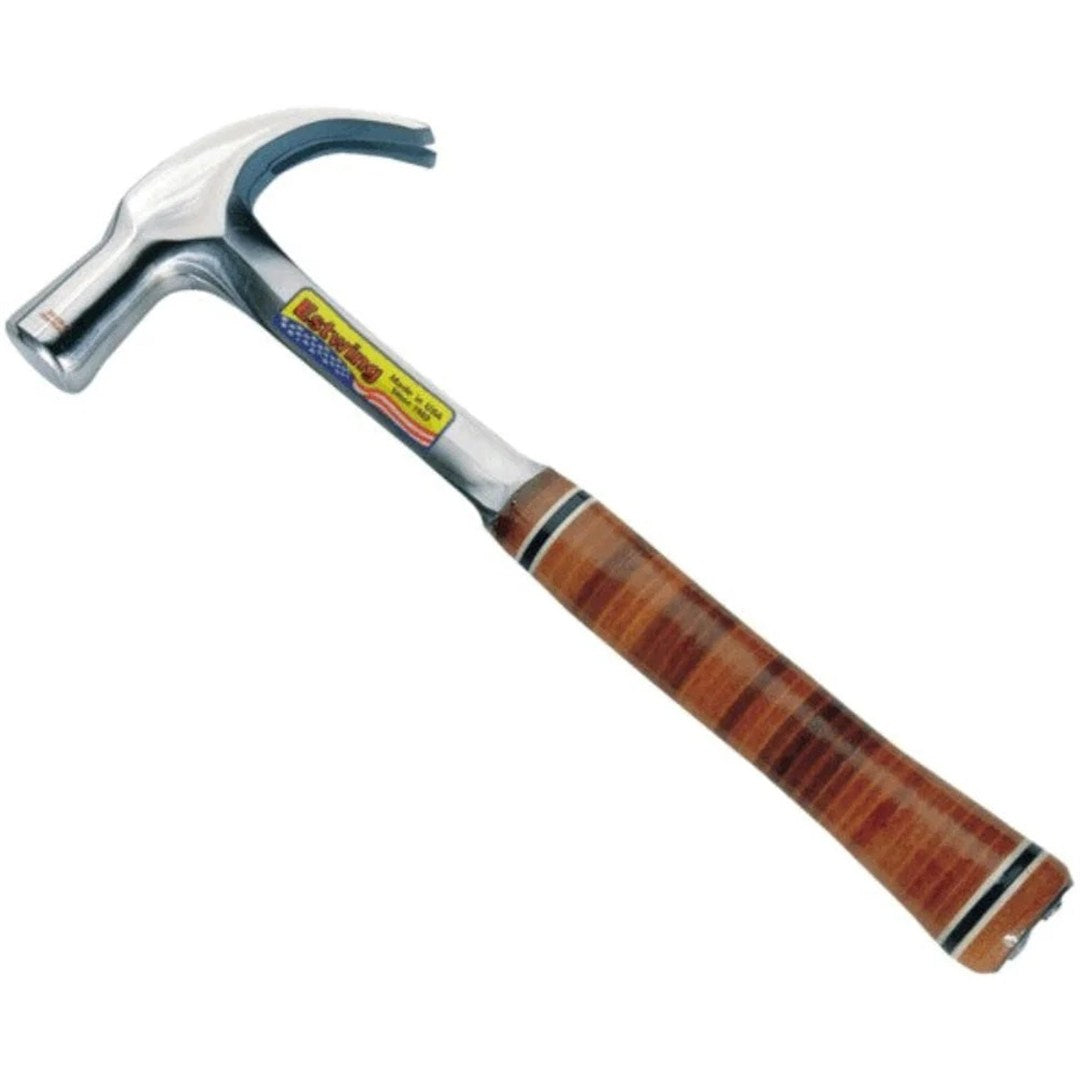Hammer Claw 24oz Leather Grip Estwing
