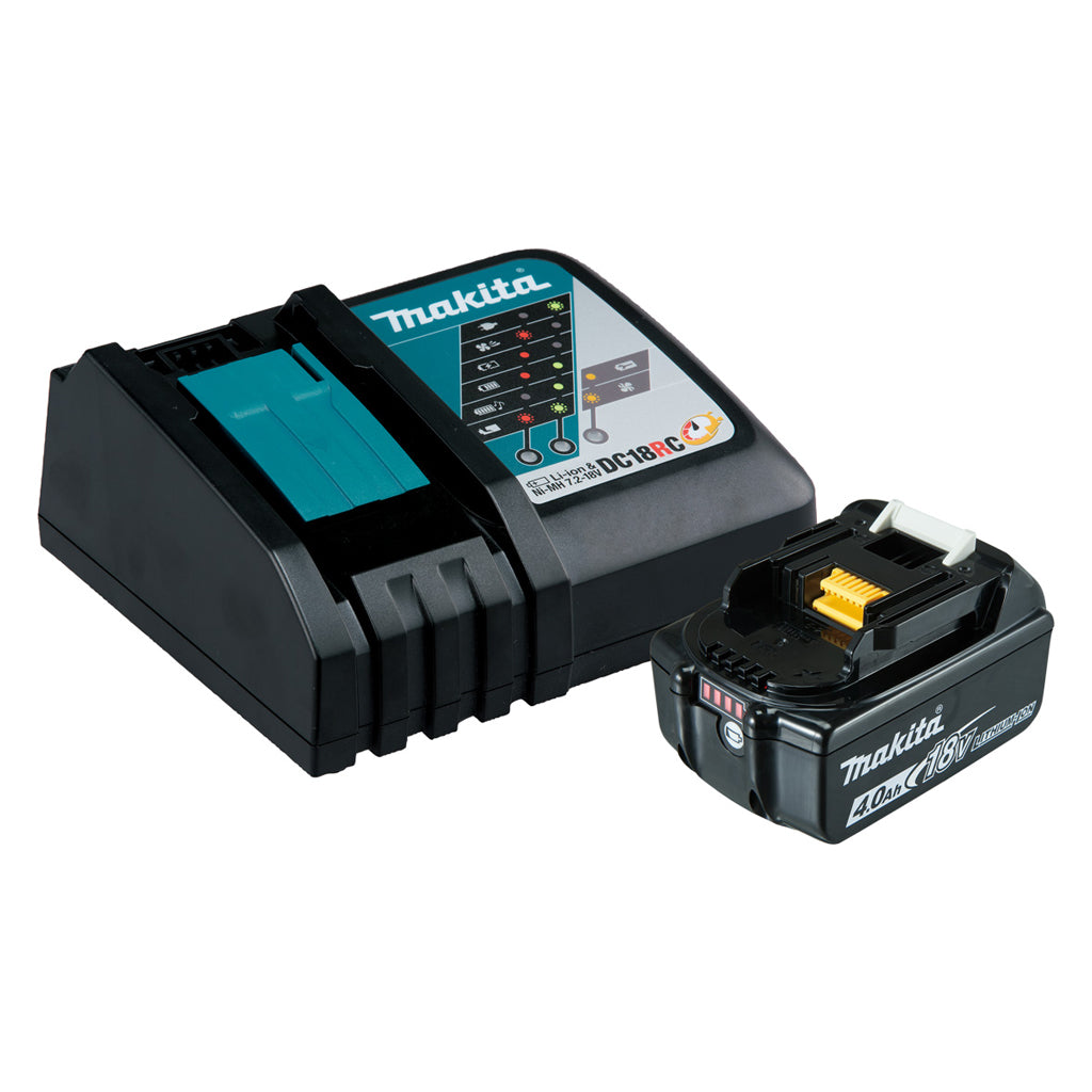 Makita Battery & Charger 197988-4 Dc18rc & Bl1840b