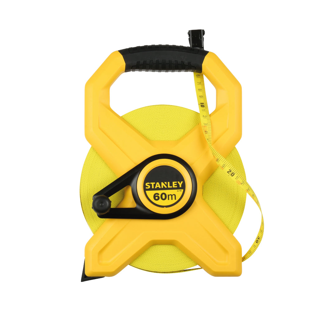 TAPE MEASURE 60M FIBREGLASS OPEN FRAME