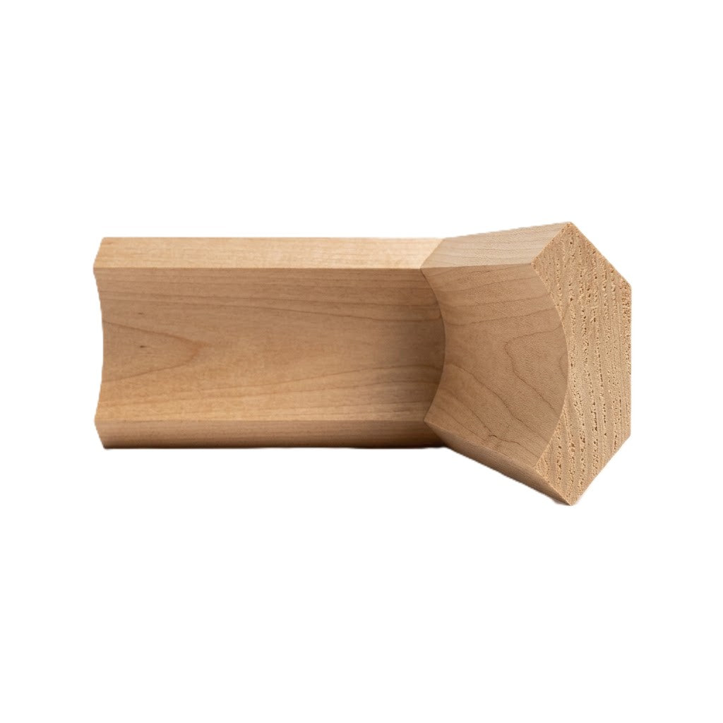 Pine Finger Jointed Concave Cornice Moulding - Untreated