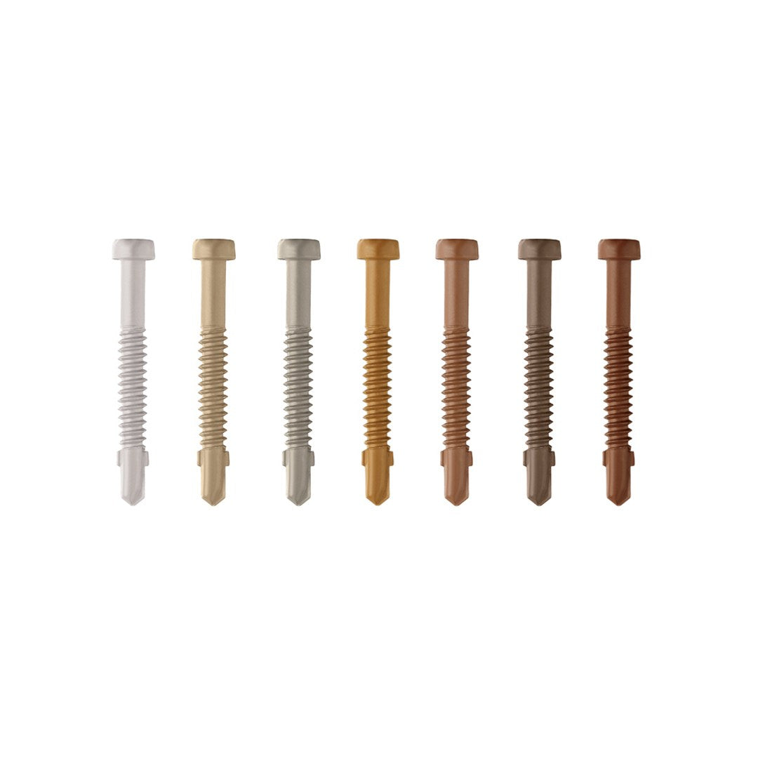 Trex Starborn Colour Matched Screws Ss410 For Metal 10g X 40mm