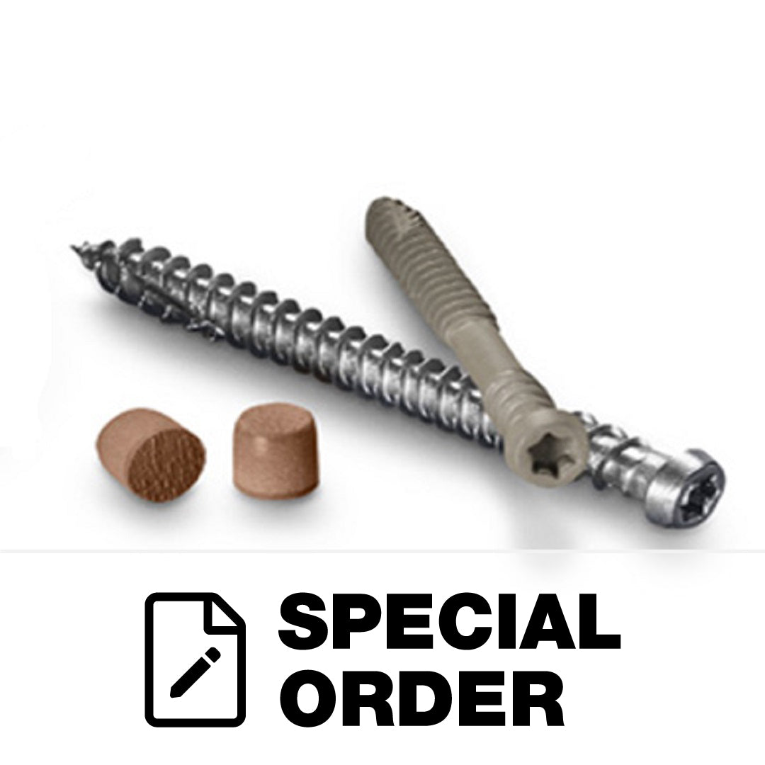 TREX STARBORN COLOUR MATCHED SCREWS SS410 FOR METAL 10G X 40MM