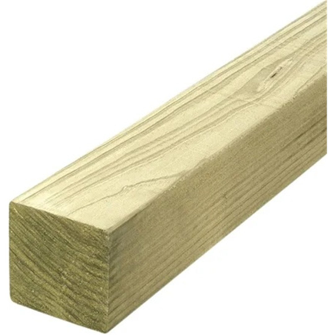 Primed Finger Jointed Pine Gl8 Glulam Post - H3 Treated