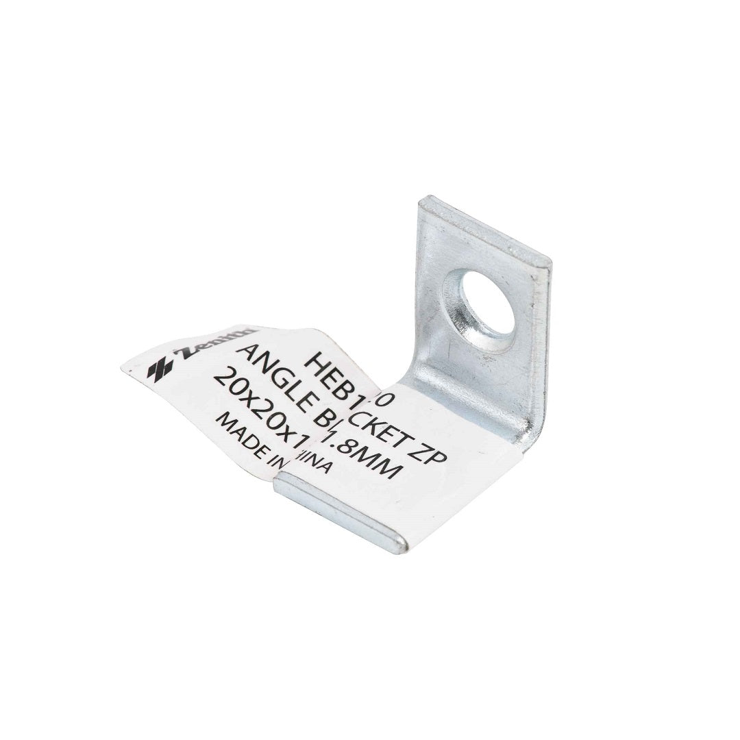 ANGLE BRACKET ZINC PLATED