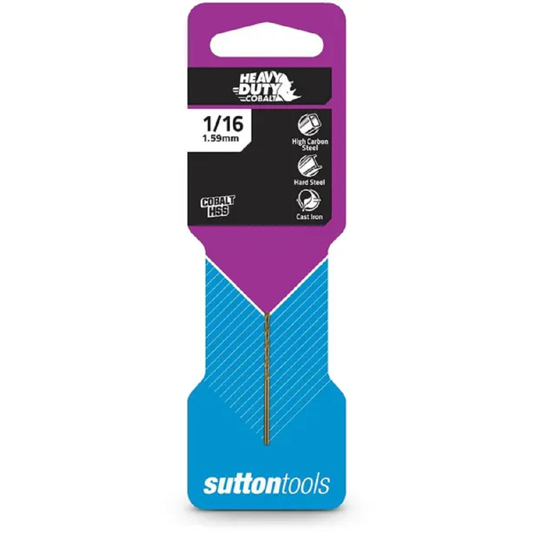 Sutton Heavy Duty Cobalt Jobber Drill Bit Imperial