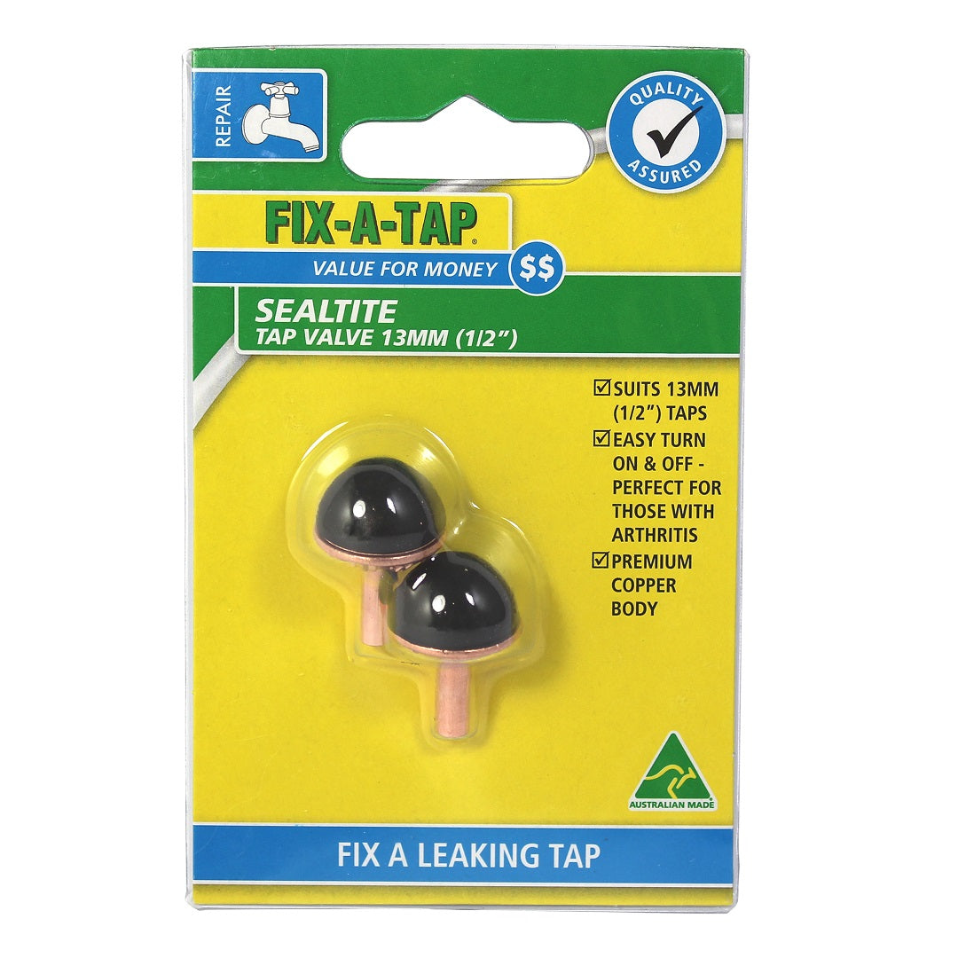 F-A-T Valve Tap Sealtite 12mm Pk2