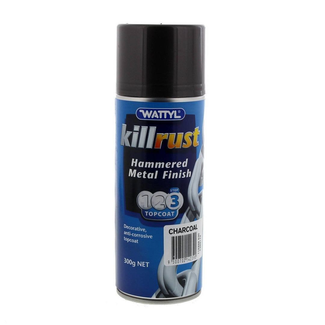 Wattyl Killrust Hammered Metal Finish Spray Paint - 300g