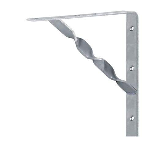 Stayed Shelf Bracket Heavy Duty Galv