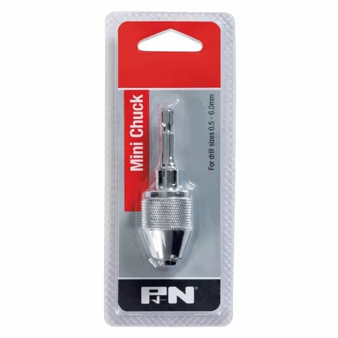 Sutton Chuck 6mm Keyless 1/4' Hex Quickbits Suits Impact Drivers