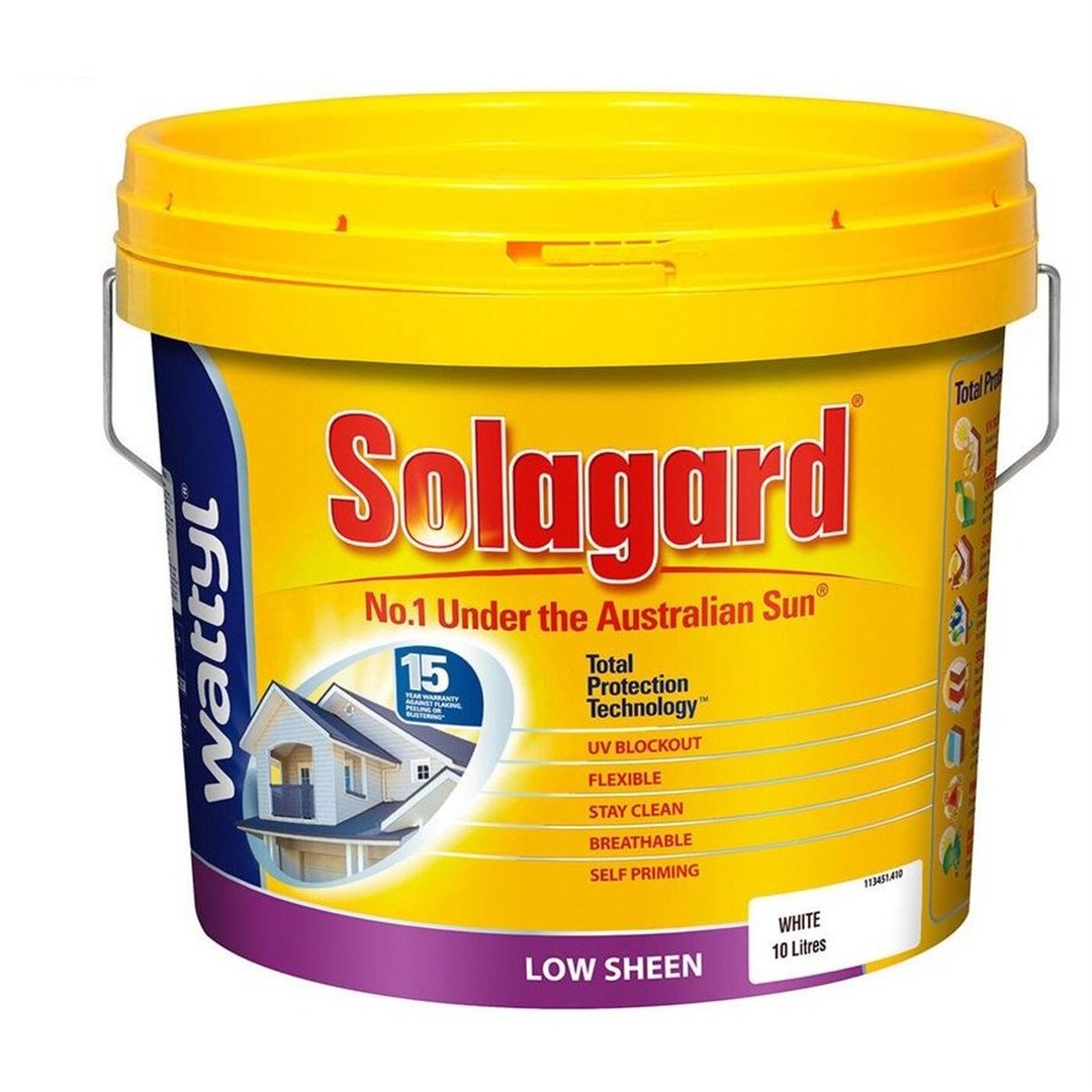 Wattyl Solagard Low Sheen White