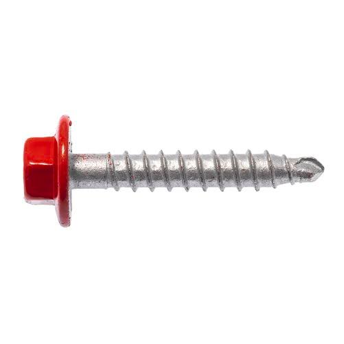 Pryda Timber Connector Screw - Red Hex Head Zip Tip - 12g X 35mm