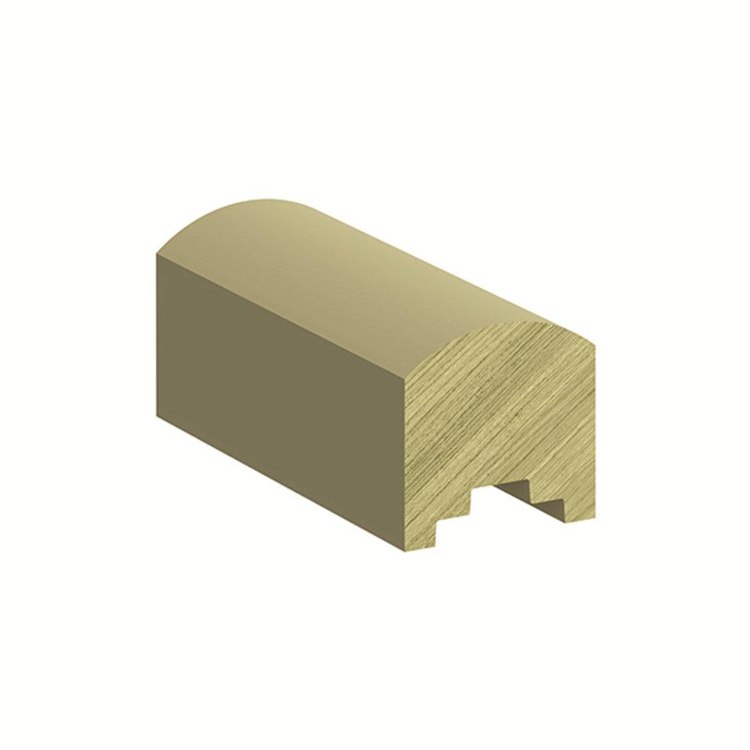 Pine Handrail Bread Loaf Fj H3 Treated & Primed No Rebate 66 X 66mm