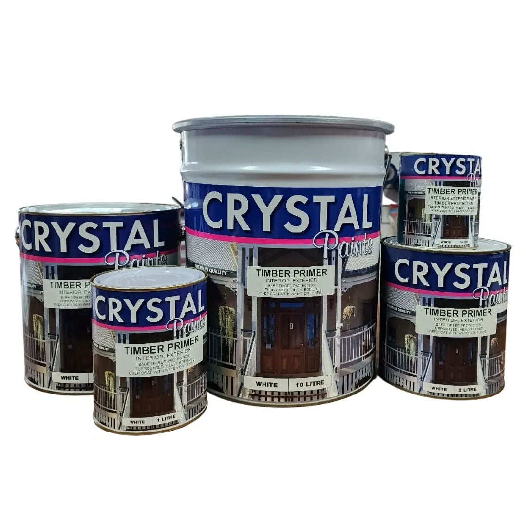 Crystal Premium Water Based Timber Primer 4l